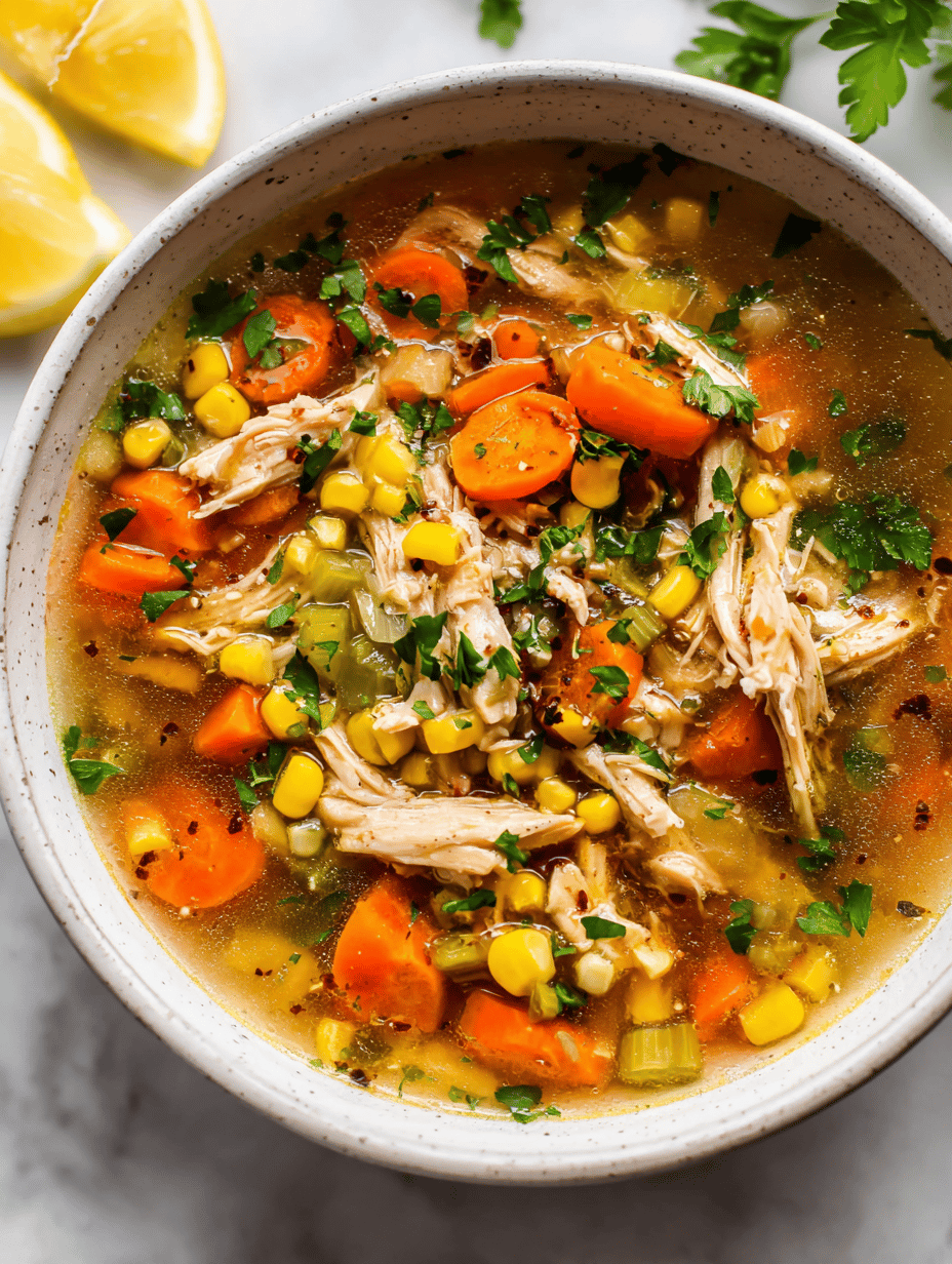 slow cooker chicken soup recipe