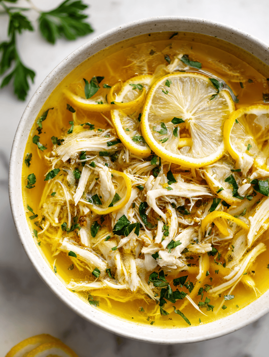 lemon chicken soup recipe