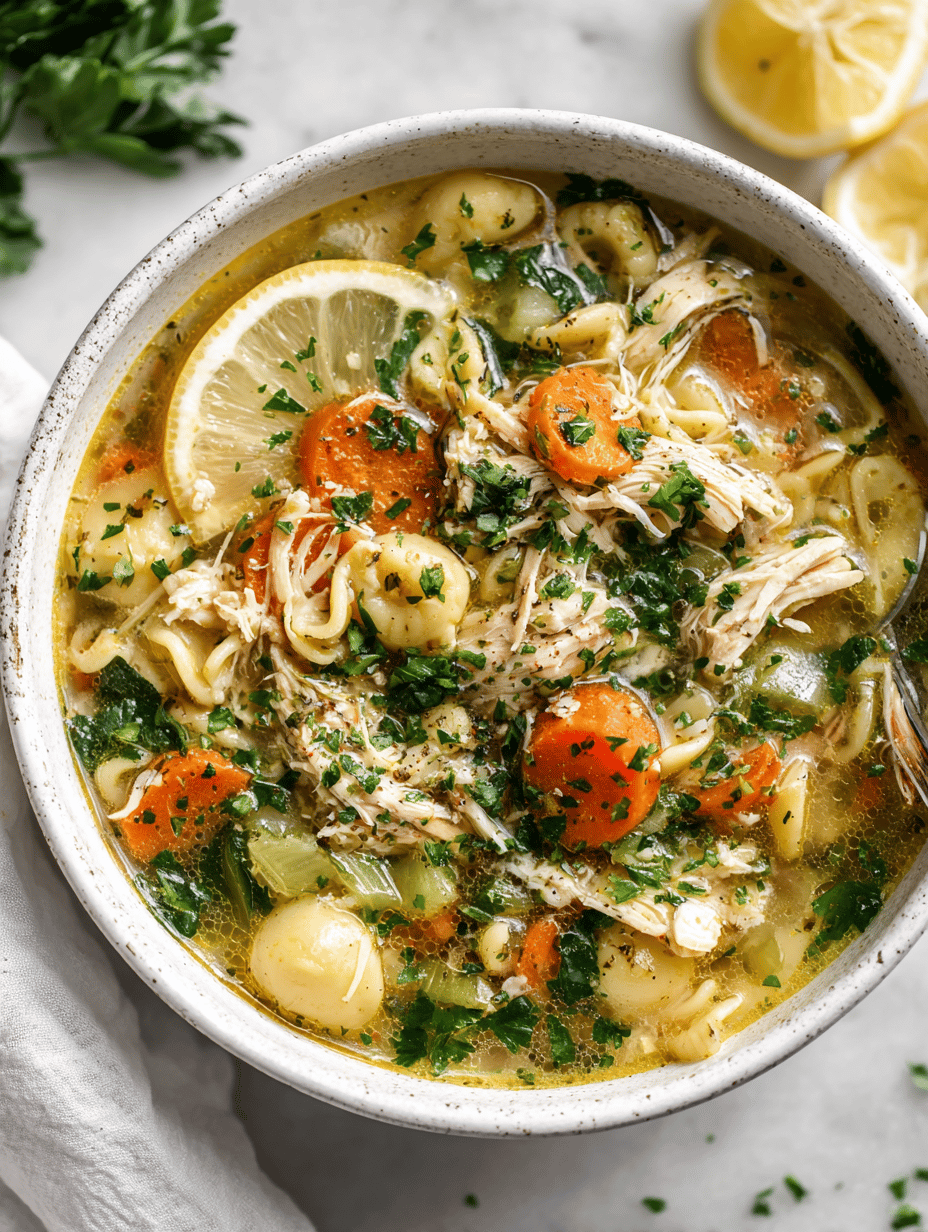 Italian chicken soup recipe