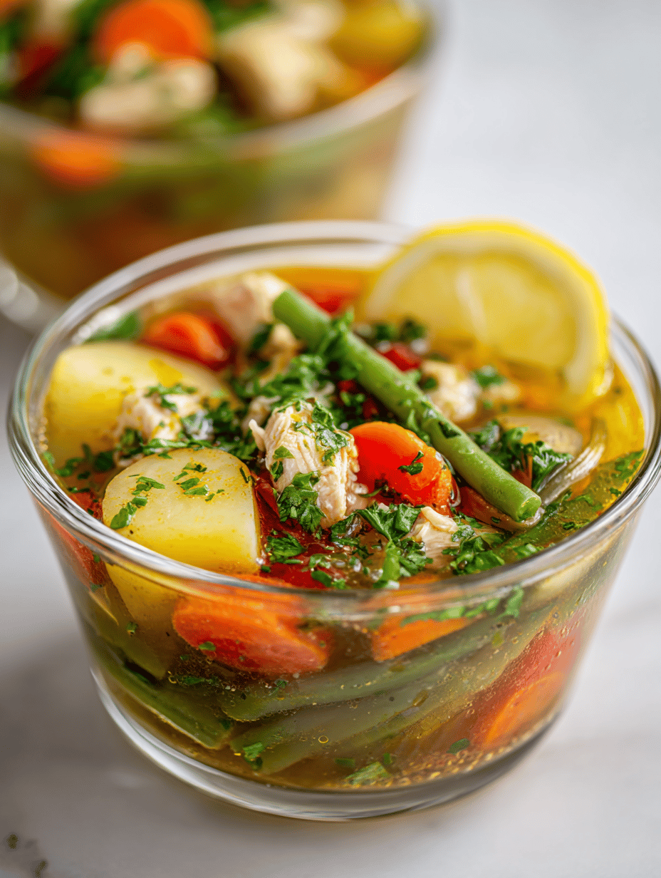 chicken vegetable soup recipe