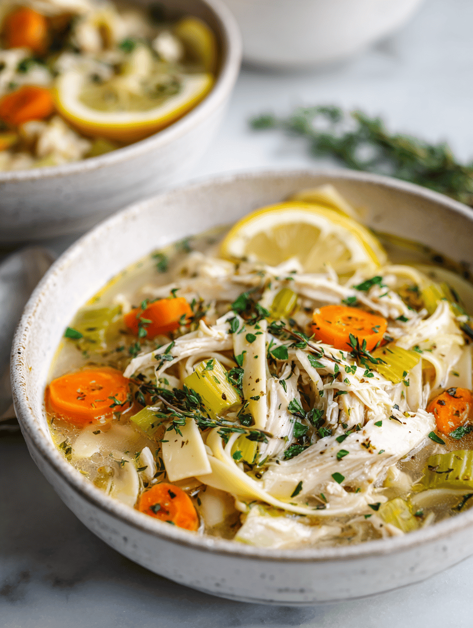 winter chicken soup recipe
