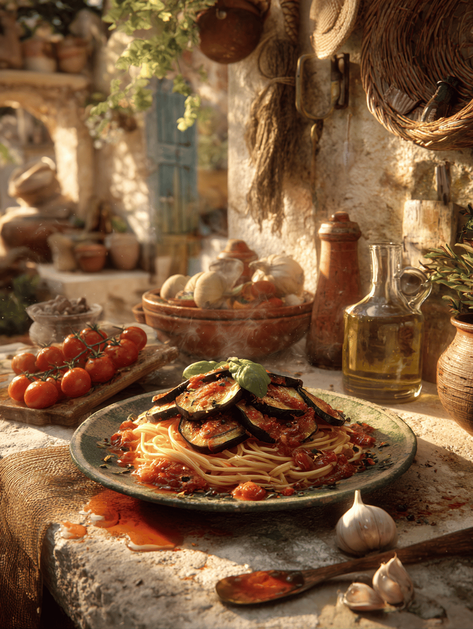 Stanley Tucci’s Pasta alla Norma: A Heartfelt Ode to Sicily’s Flavors